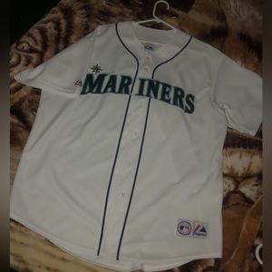 Size XL hardly worn Mariners jersey